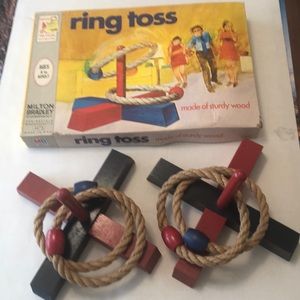 Vintage 1969 Ring Toss Game by Milton Bradley
